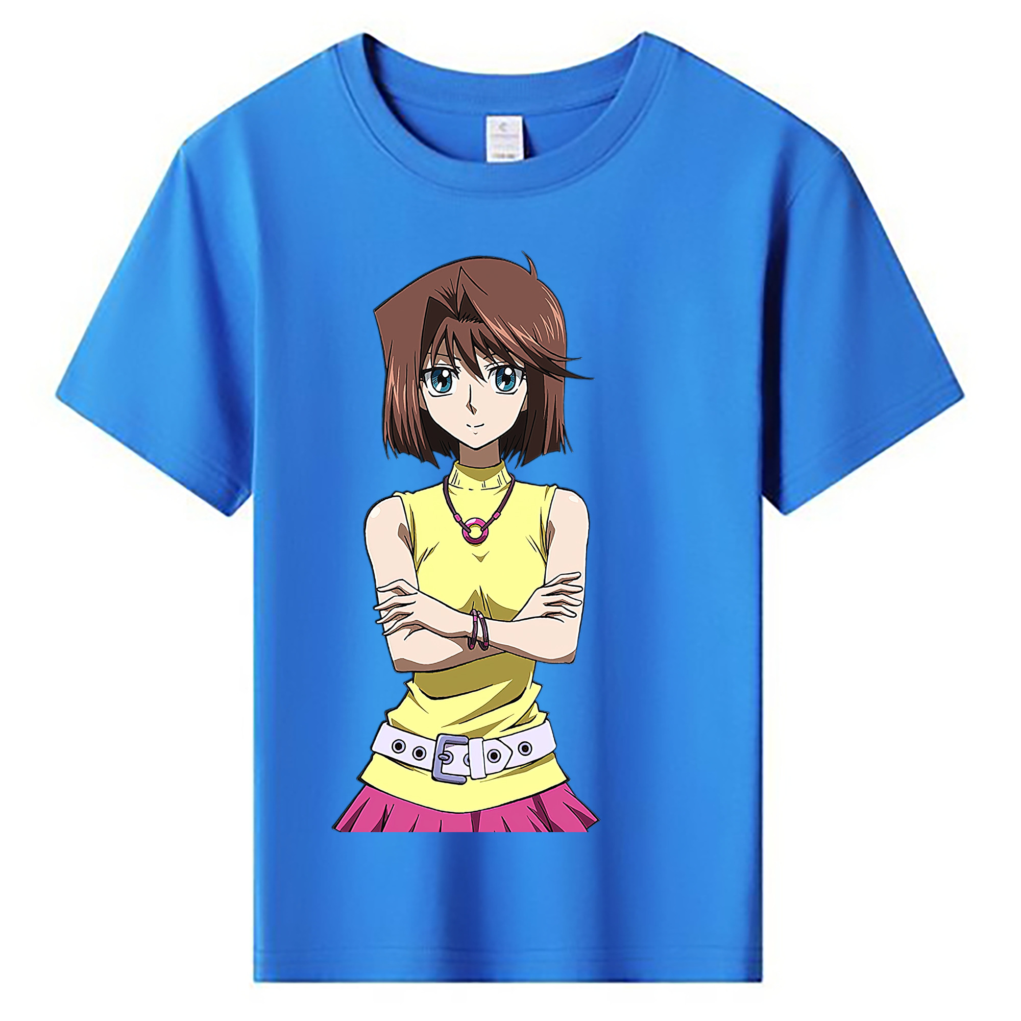 （画像用） 遊☆戯☆王 Yu-Gi-Oh! 綿100％キッズTシャツ（フロントプリント）